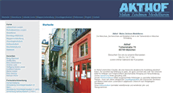 Desktop Screenshot of akthof.de